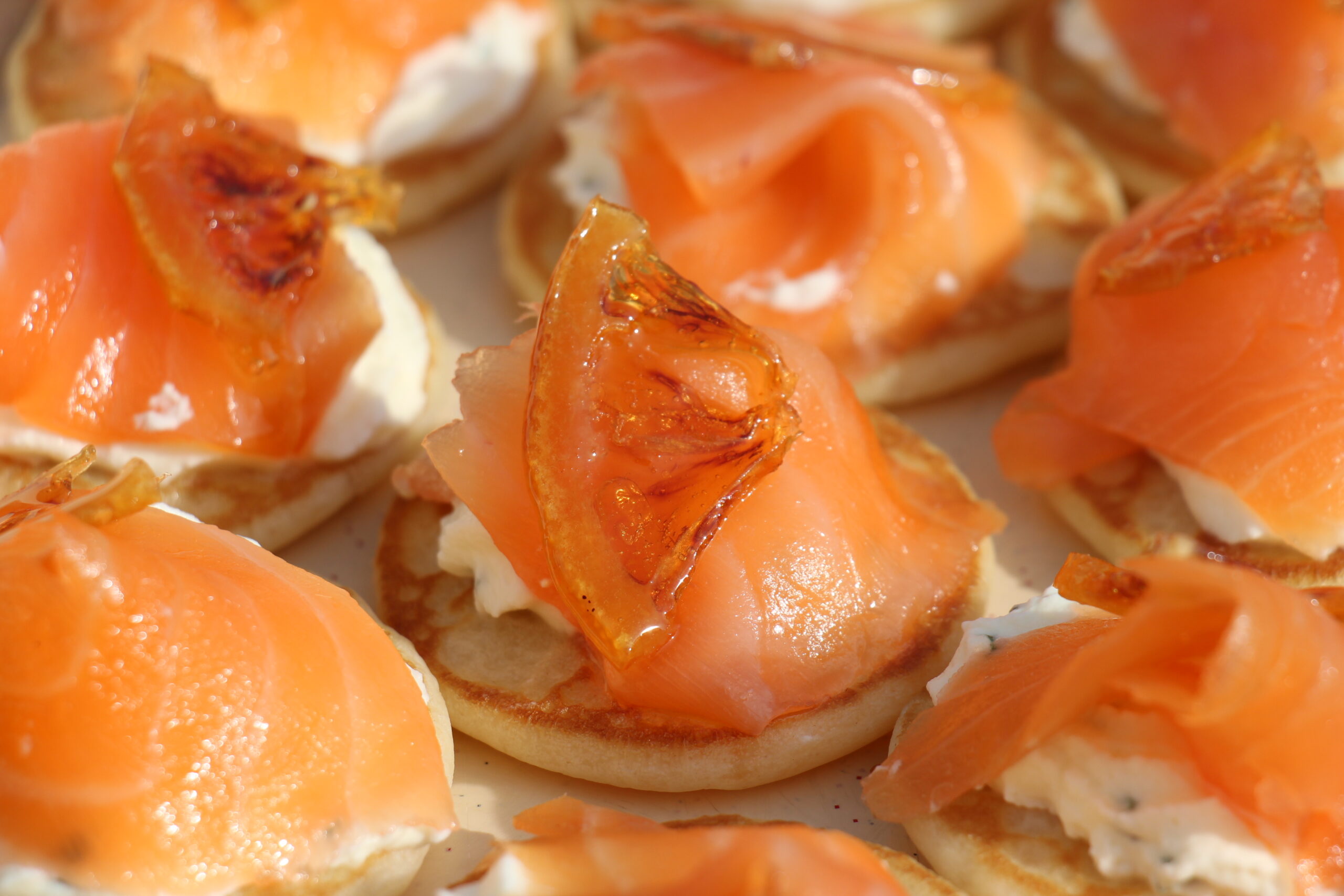 Au Palais Deric Traiteur Nantes Blinis De Saumon